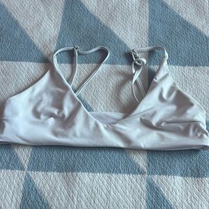 White bikini top
